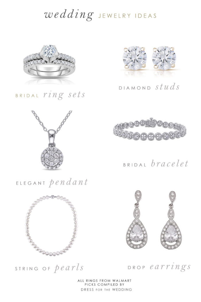 Ideas for wedding day jewelry and accessories