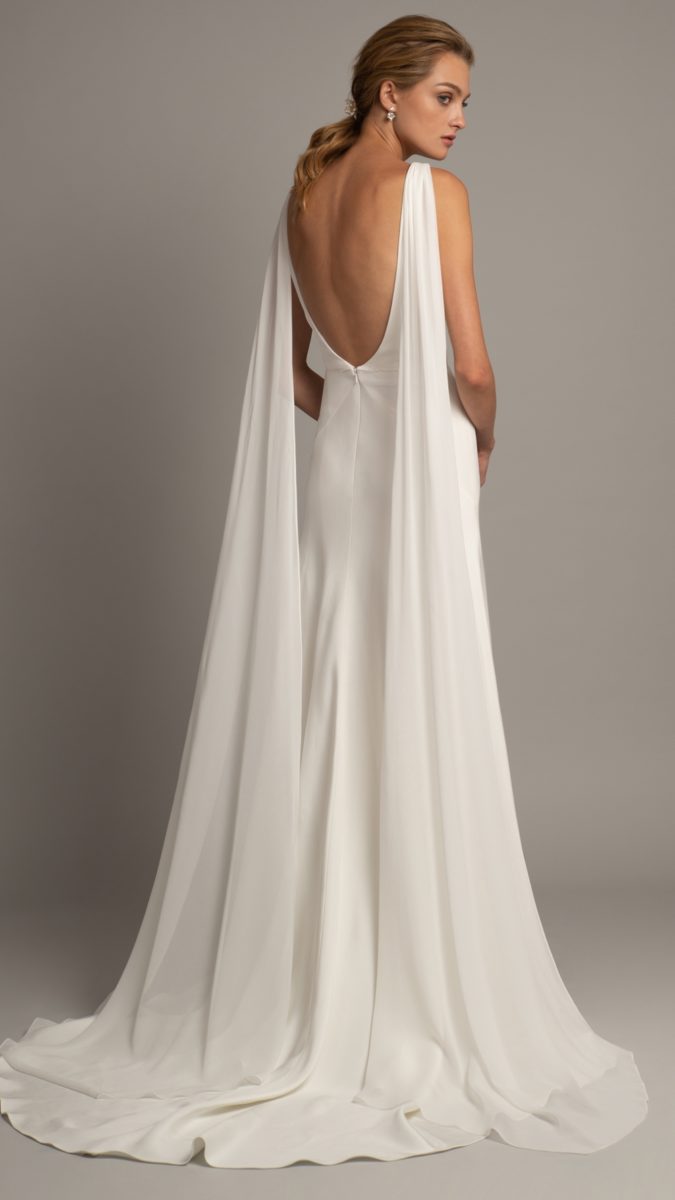 Jenny Yoo wedding dresses 2019 | Wesley gown back detail