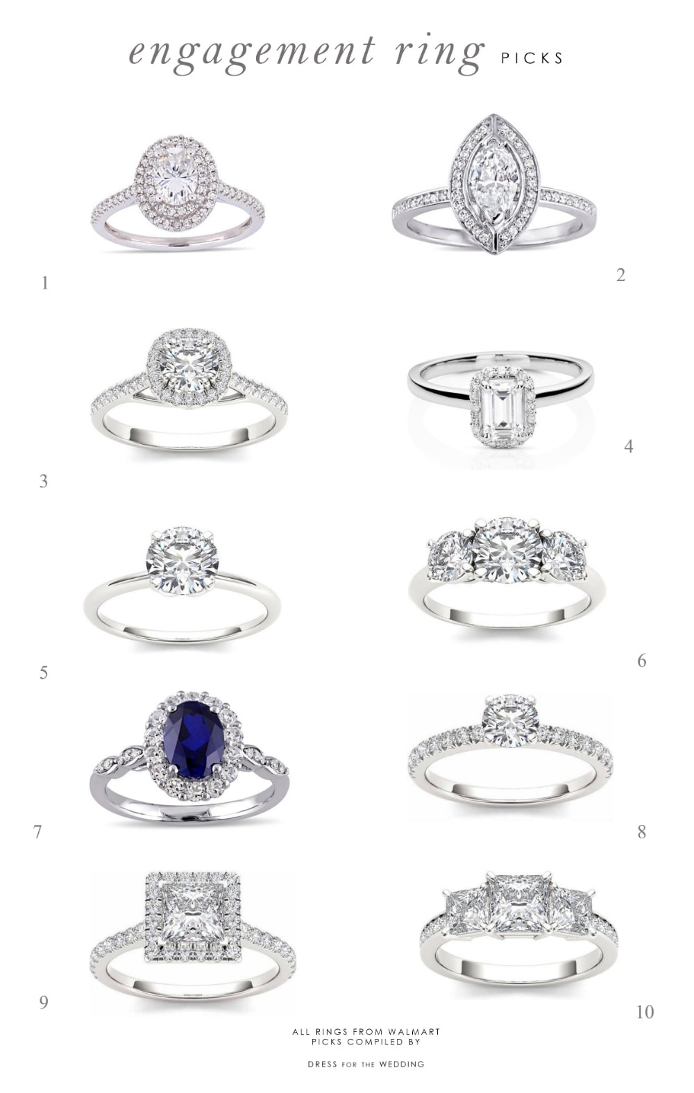  Engagement  Ring  Picks for the Season Dress for the Wedding 