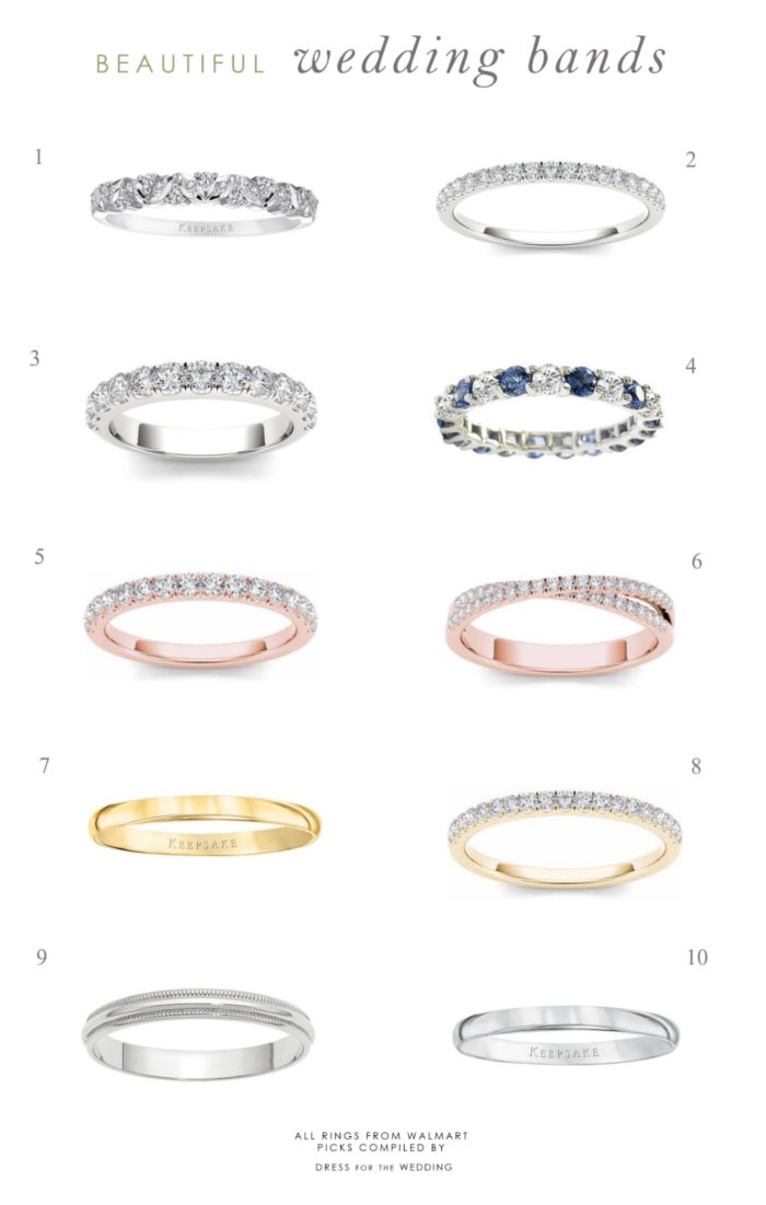 Wedding bands for her