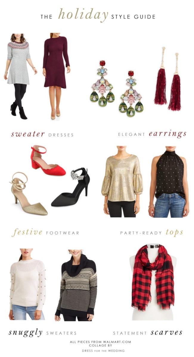 Affordable outfits for the holidays from Walmart