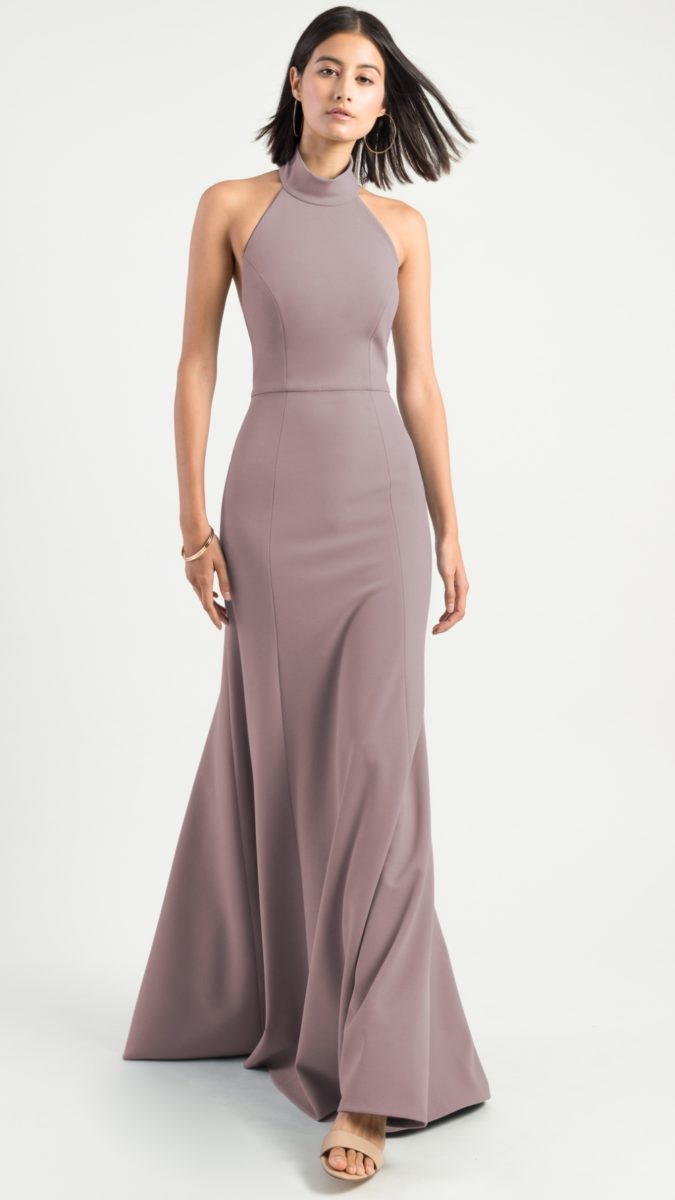 High neck bridesmaid dress | Petra by Jenny Yoo