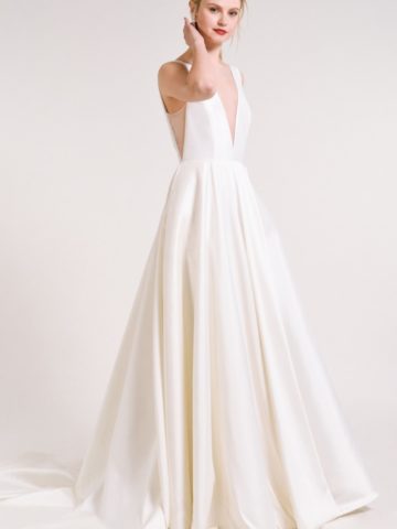 Ballgown wedding dress with pockets | Spencer gown Jenny Yoo