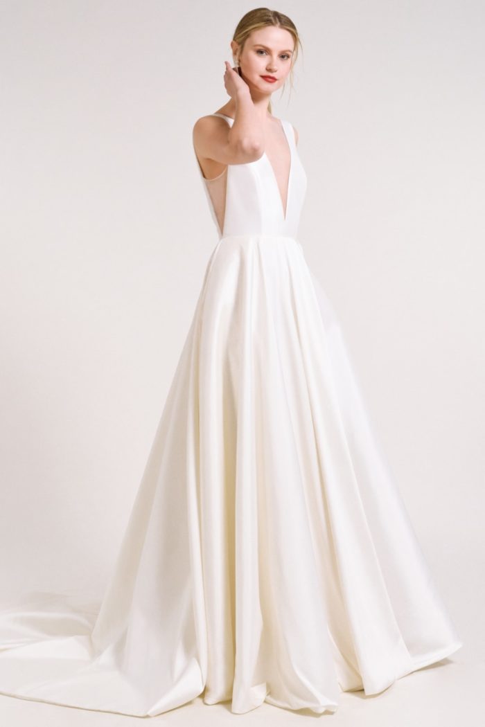 Ballgown wedding dress with pockets | Spencer gown Jenny Yoo