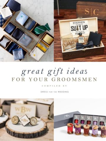 Great gifts for groomsman | What to give your groomsmen