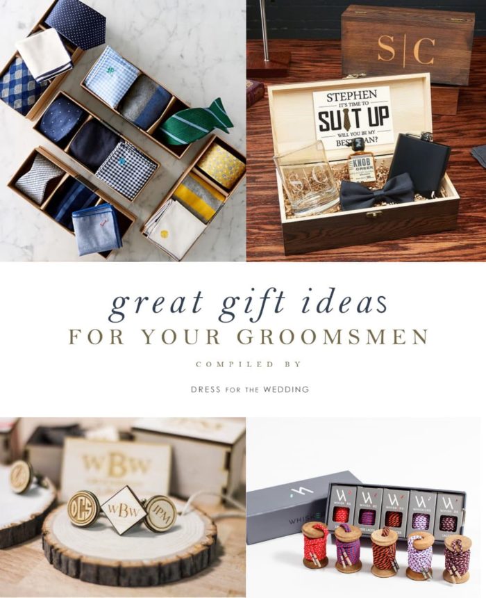 Great gifts for groomsman | What to give your groomsmen