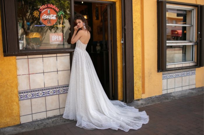 Strapless ball gown wedding dress | Berta 2019