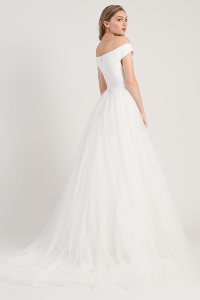 Cap sleeve tulle ball gown wedding dress | Jenny by Jenny Yoo Spring 2019 wedding dresses