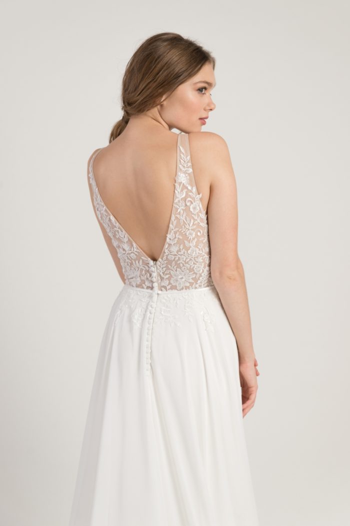 V back wedding dress | Martina Jenny by Jenny Yoo