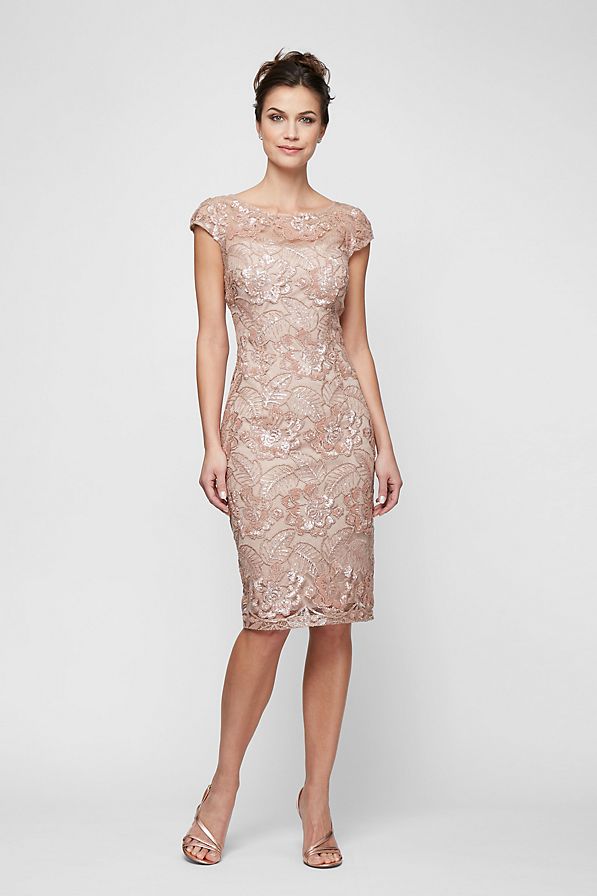 light pink mother of the groom dresses