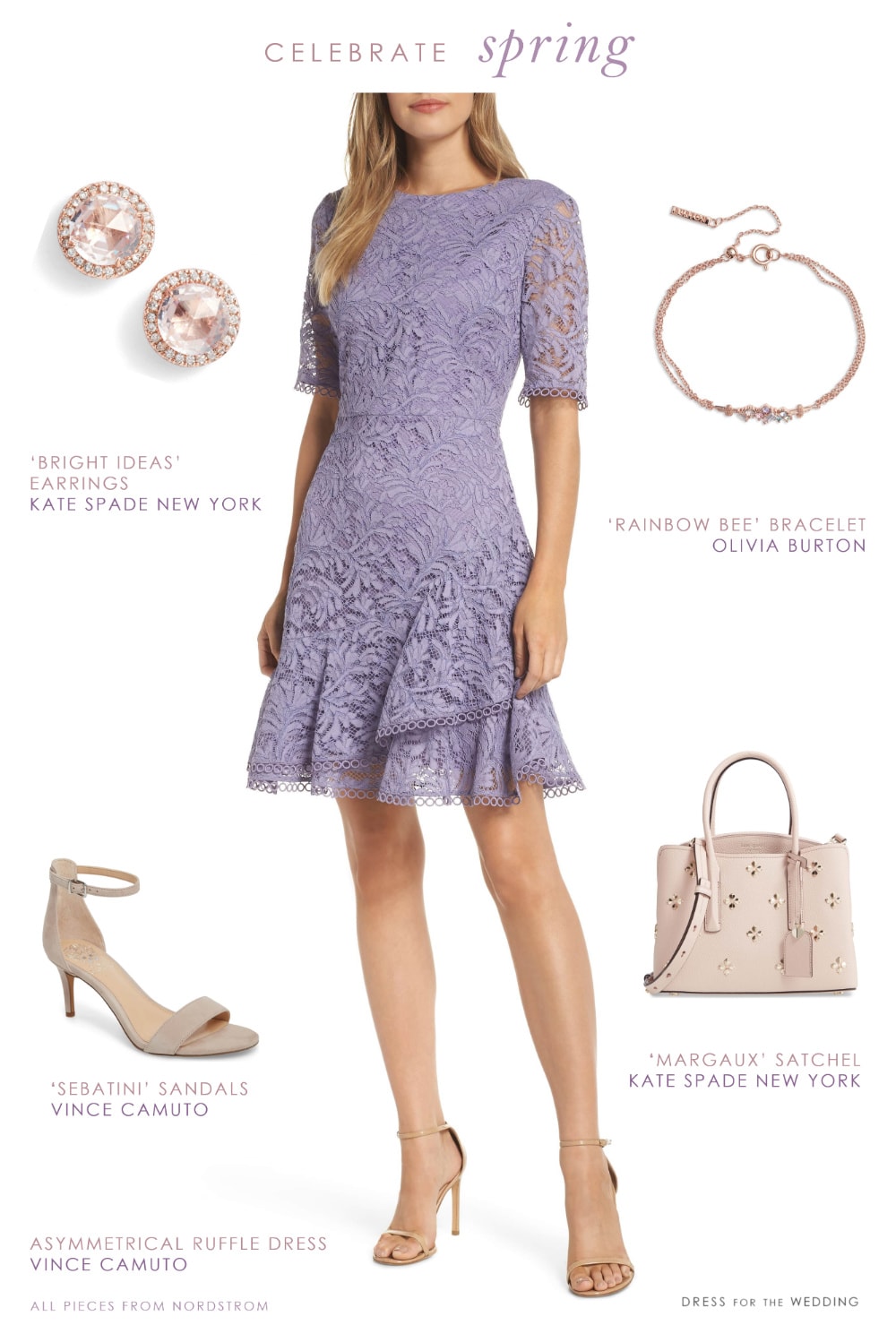 New Outfits for Spring Celebrations - Dress for the Wedding