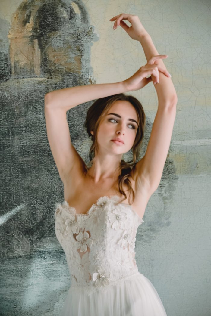 Lucinda bridal gown Claire Pettibone