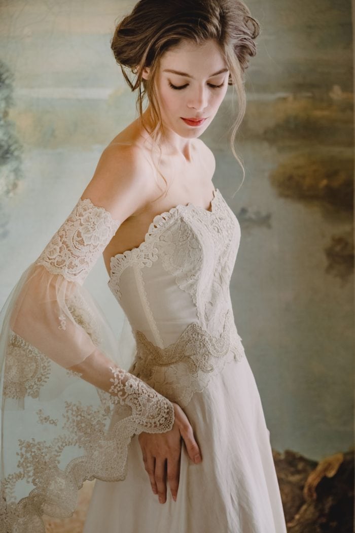 Claire Pettibone wedding dress Marie