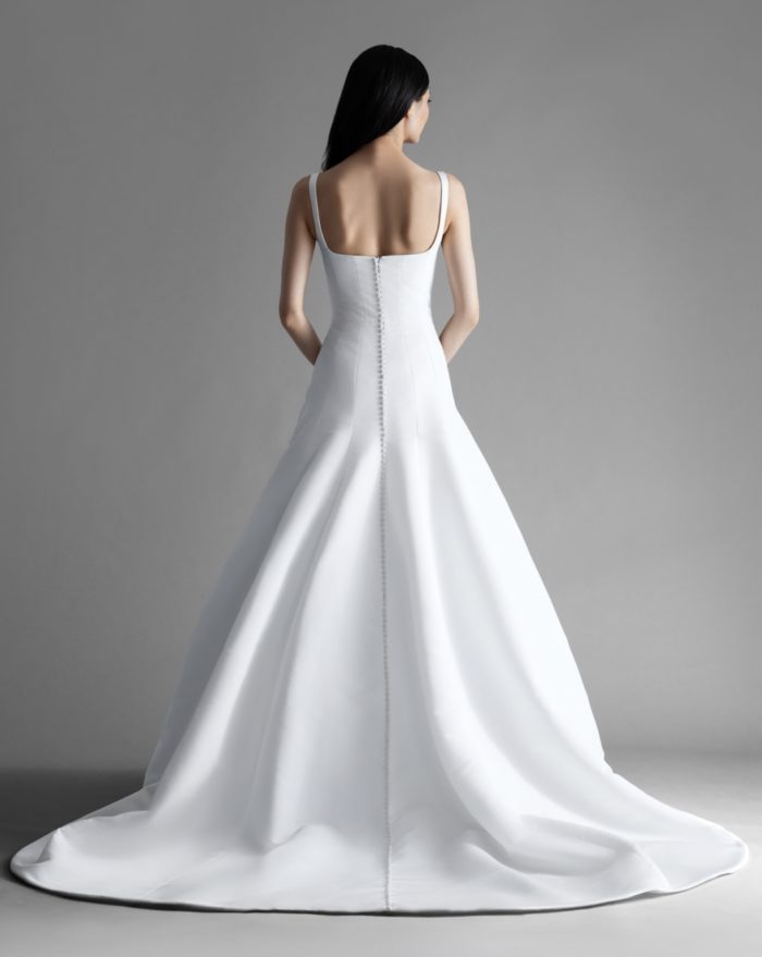 Allison Webb wedding dress with buttons up the back