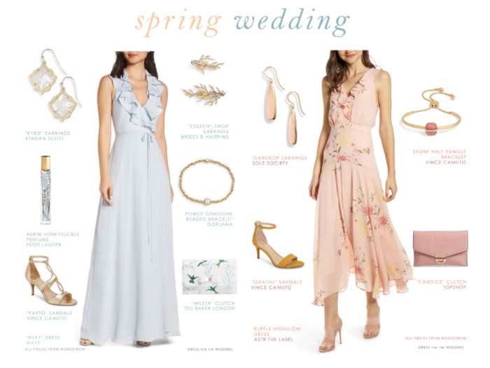 Spring Wedding  Attire  Ideas from Nordstrom Dress  for the 