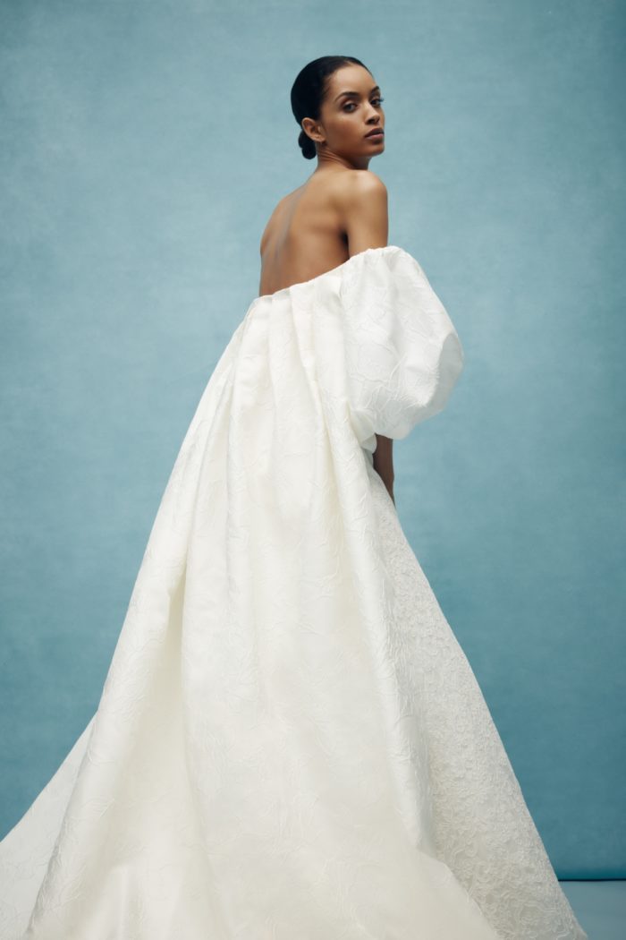 Anne Barge modern wedding dress