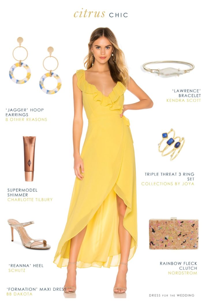 yellow spring dresses