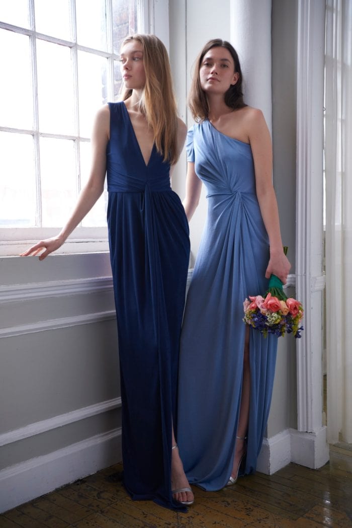 Logan and Reagan Monique Lhuillier Bridesmaid dresses Spring 2020