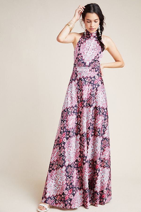 Melora slate blue hot sale sleeveless maxi dress