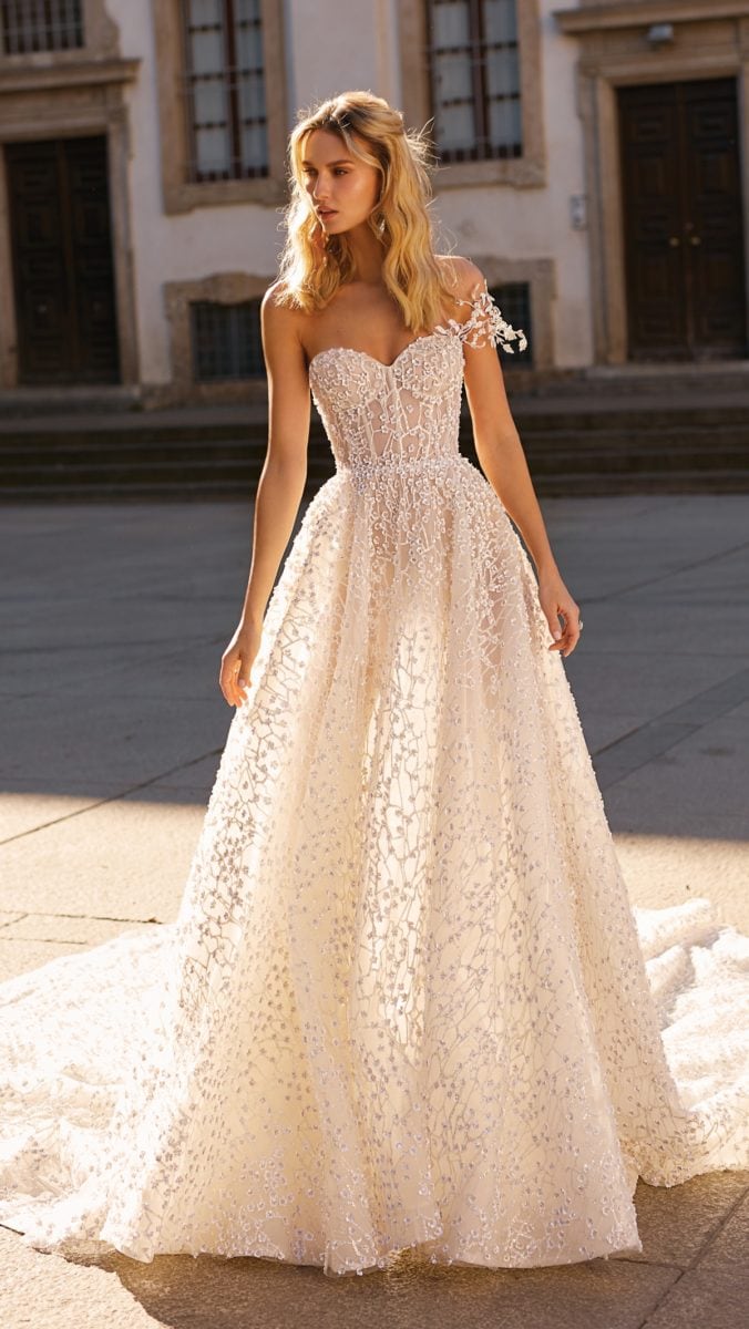 Beautiful wedding dresses by BERTA