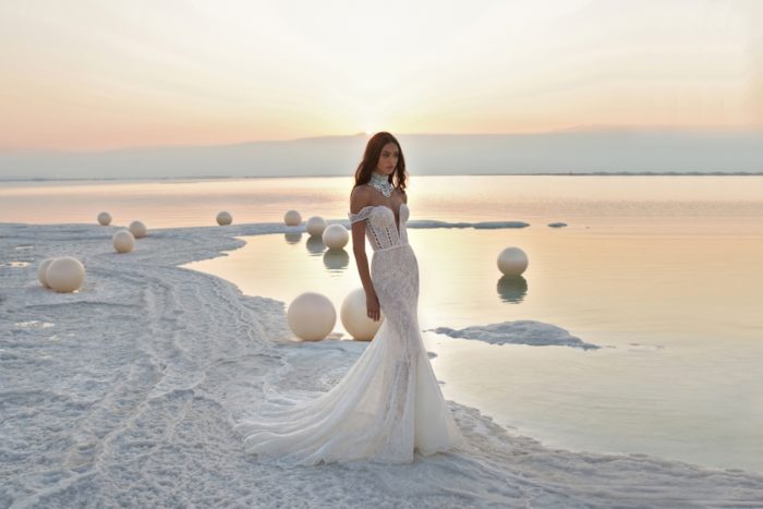 Fields of Pearls Collection Sunset Gown