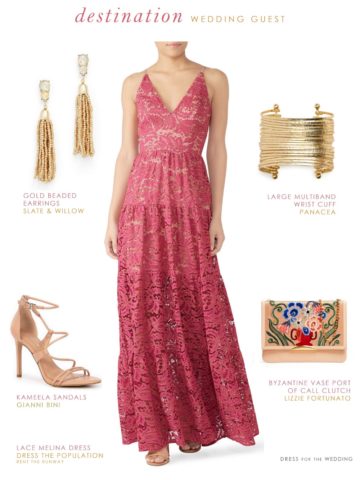 Wedding guest dresses for destination weddings