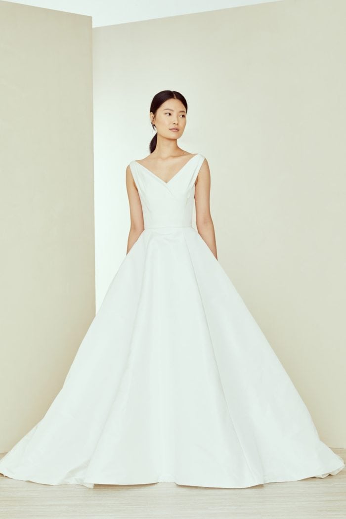 Amsale Ballgown Designer Wedding Dress