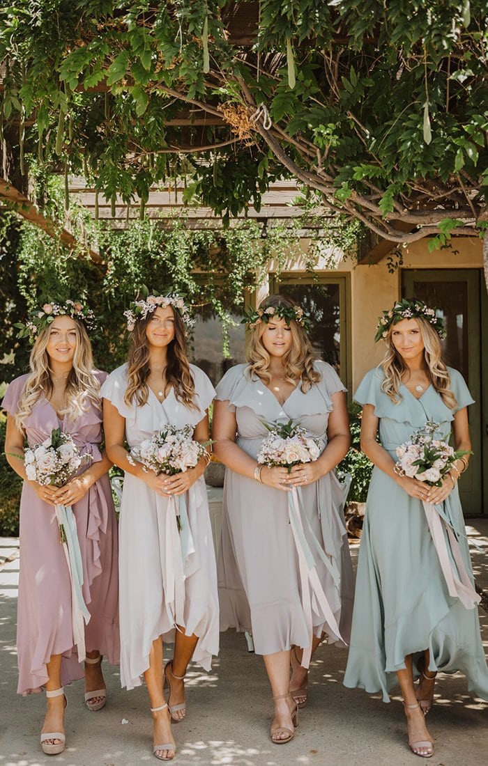 mumu bridesmaids