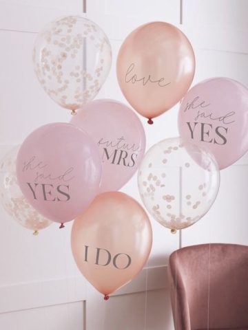 bridal shower balloons