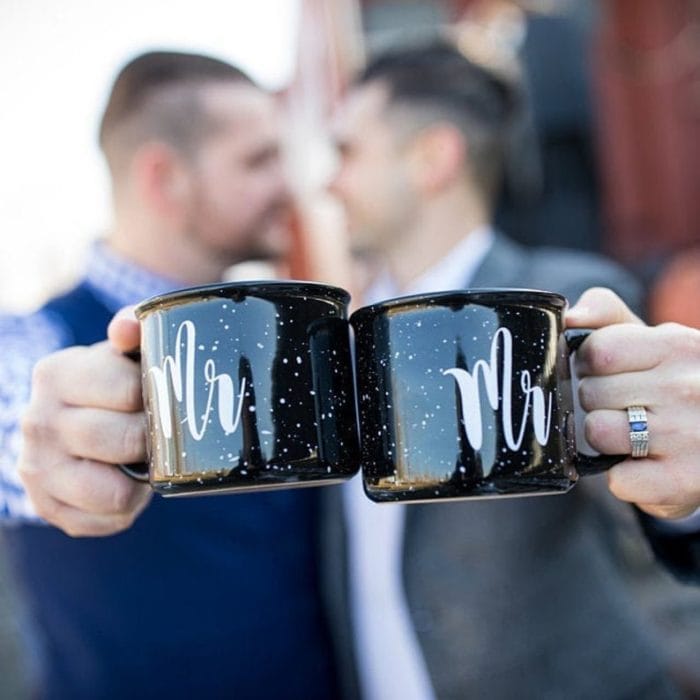 Mr and Mr Mugs for Gay Couple