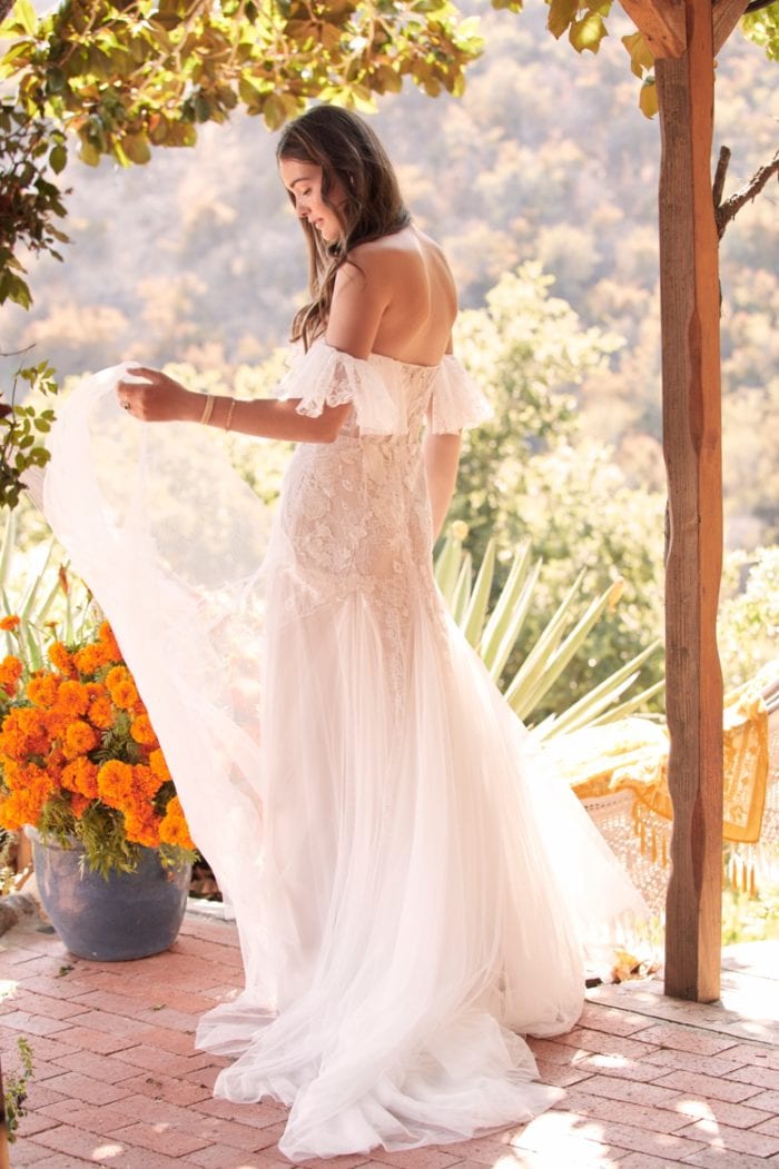 Mackinnon Off the shoulder Willowby Wedding Dress Spring 2020