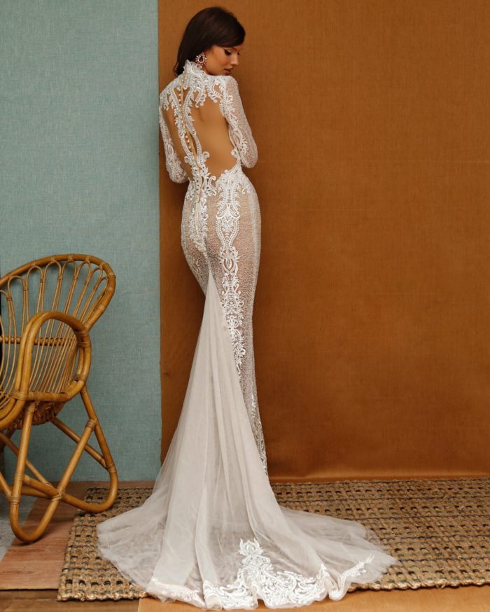 Long Sleeve Couture Bridal Gown
