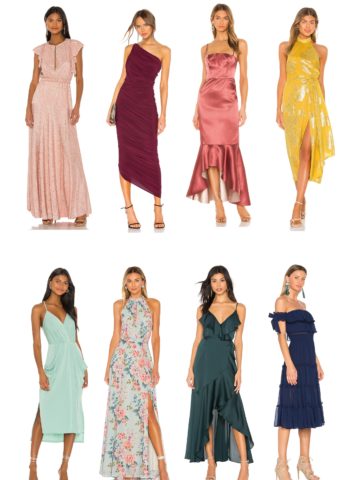 dresses to wear to weddings from revolve