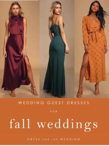 Fall Wedding Guest Dresses | Dress for ...