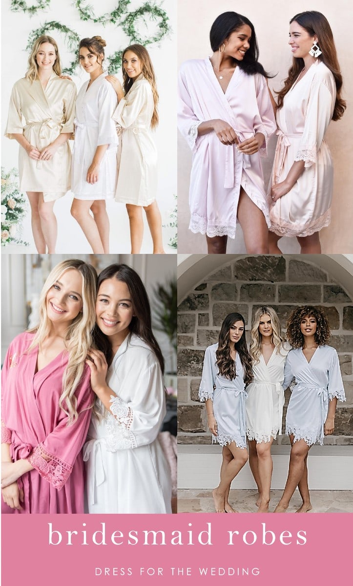 set of 10 bridesmaid robes