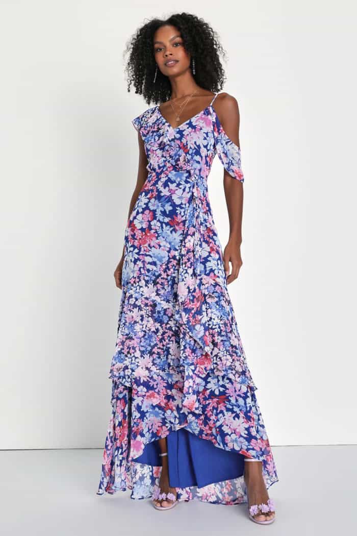 maxi dress wedding guest