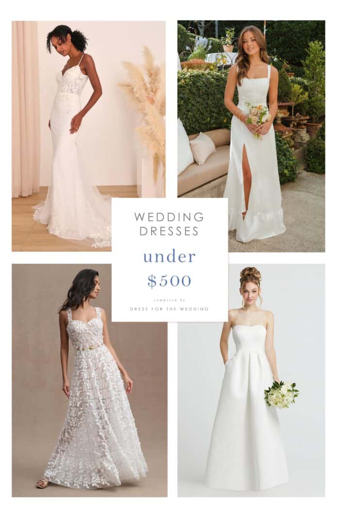 15 Gorgeous Wedding Dresses Under $500 - PureWow