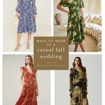 Fall Wedding Guest Dresses - Dress for the Wedding