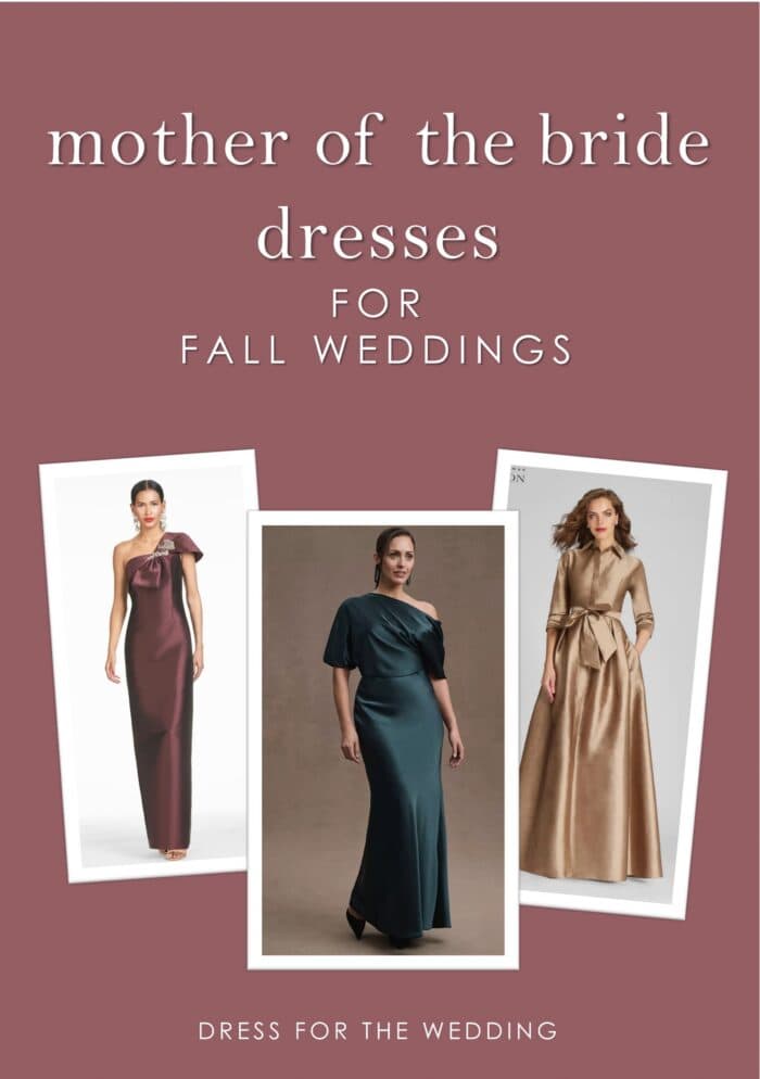 fall wedding mother of the bride dresses