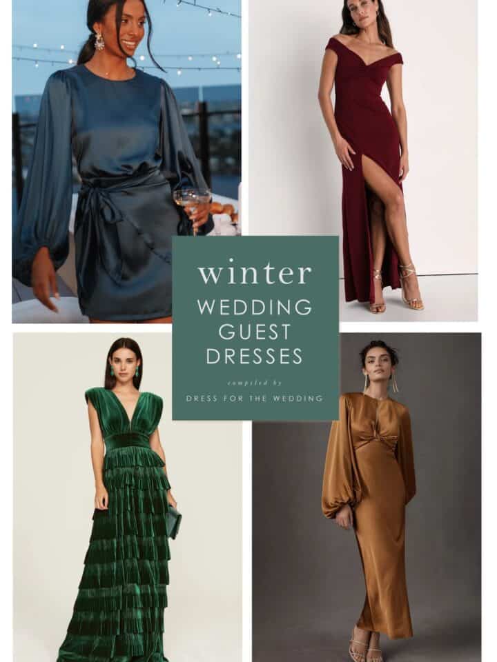 Winter Wedding Attire Ideas Dress for the Wedding