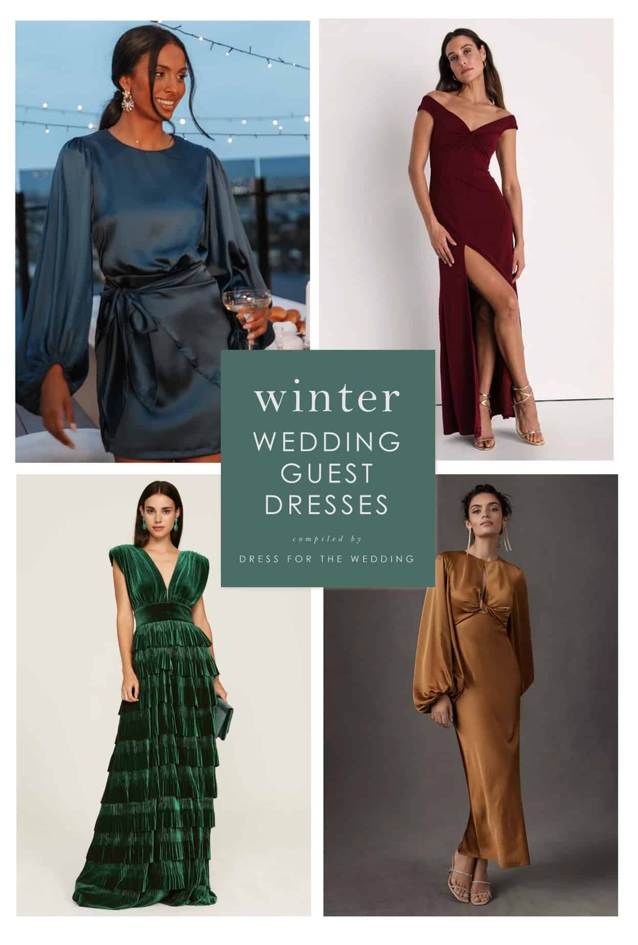 75 of the Best Winter Wedding Guest Dresses This Season - Dress