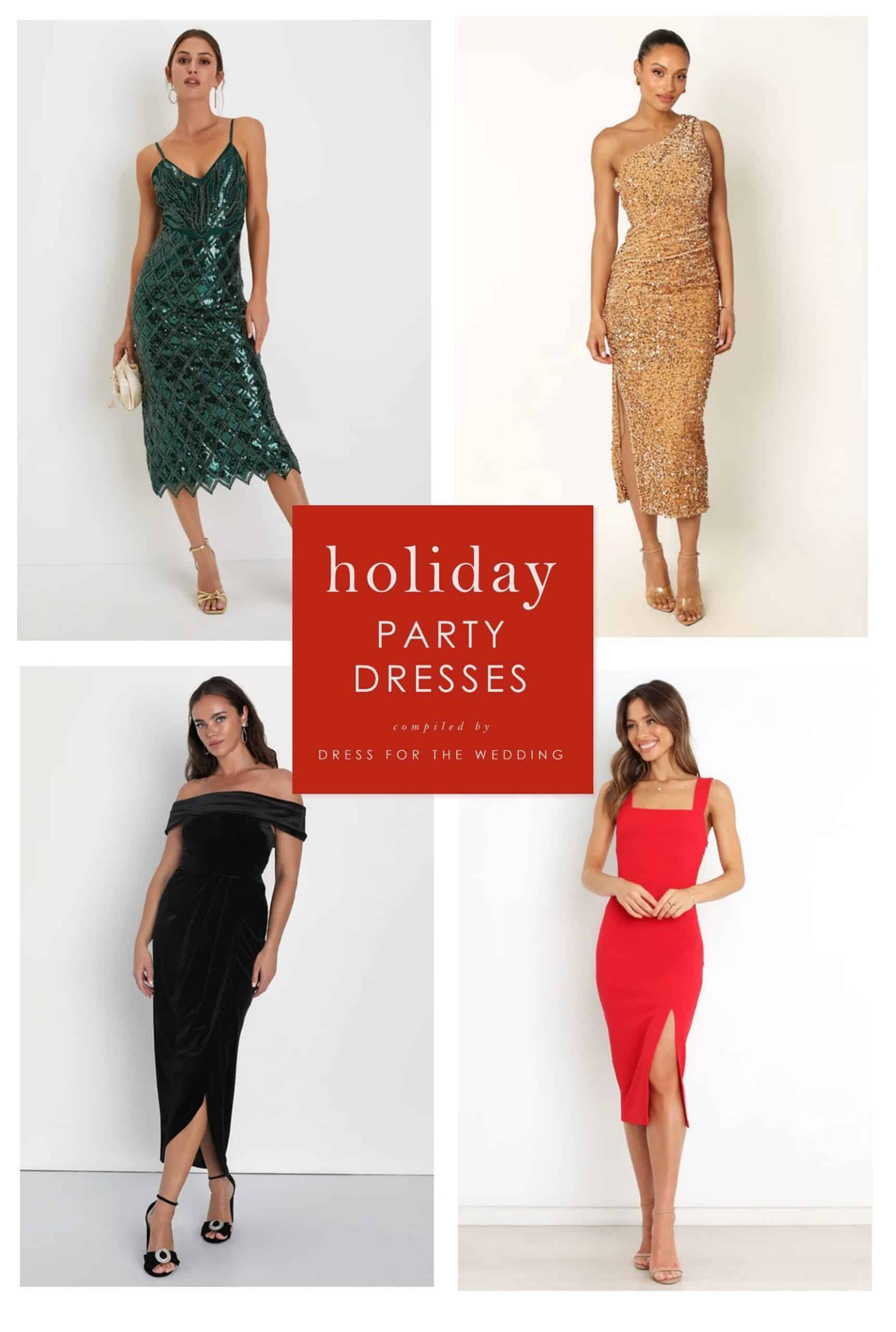 christmas cocktail dresses