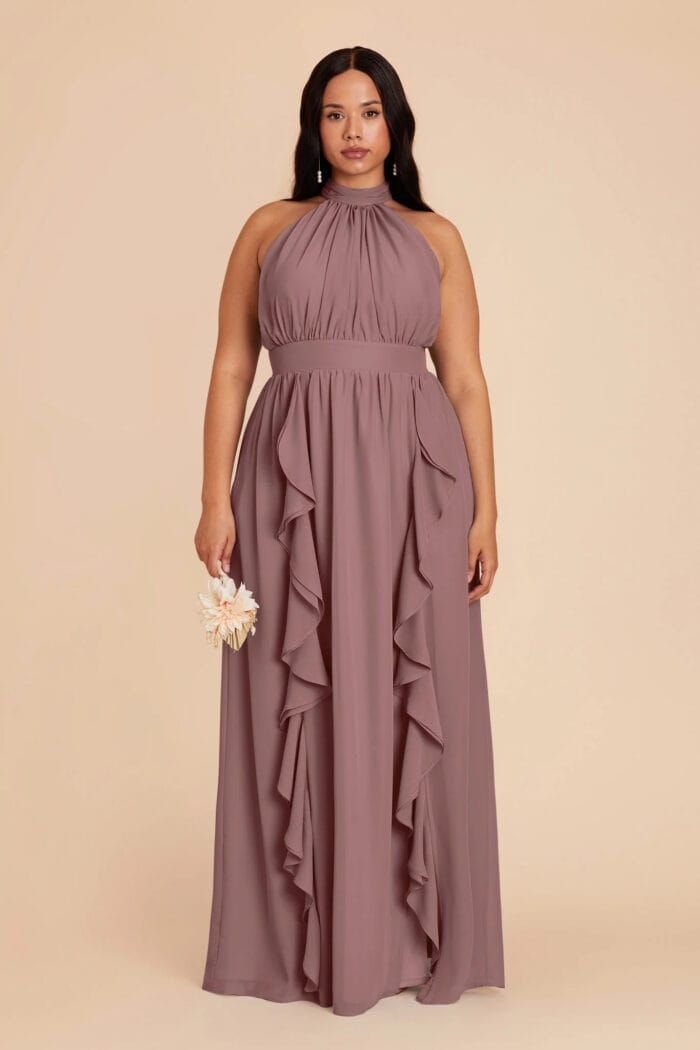 Mauve gown