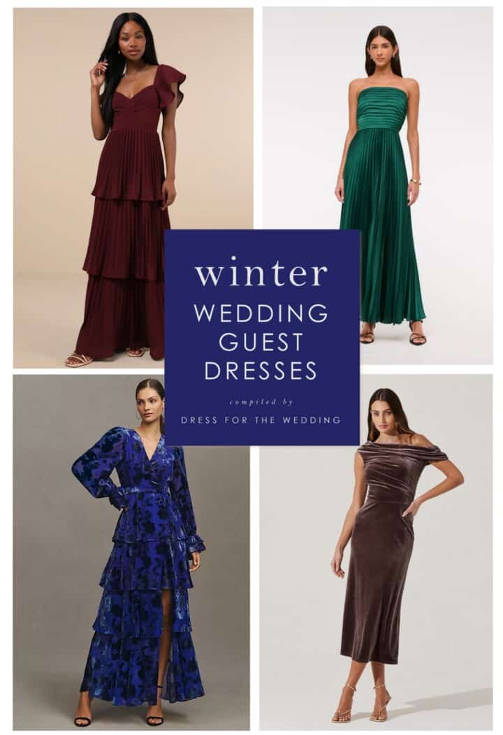 75 of the Best Winter Wedding Guest Dresses This Season - Dress for the ...