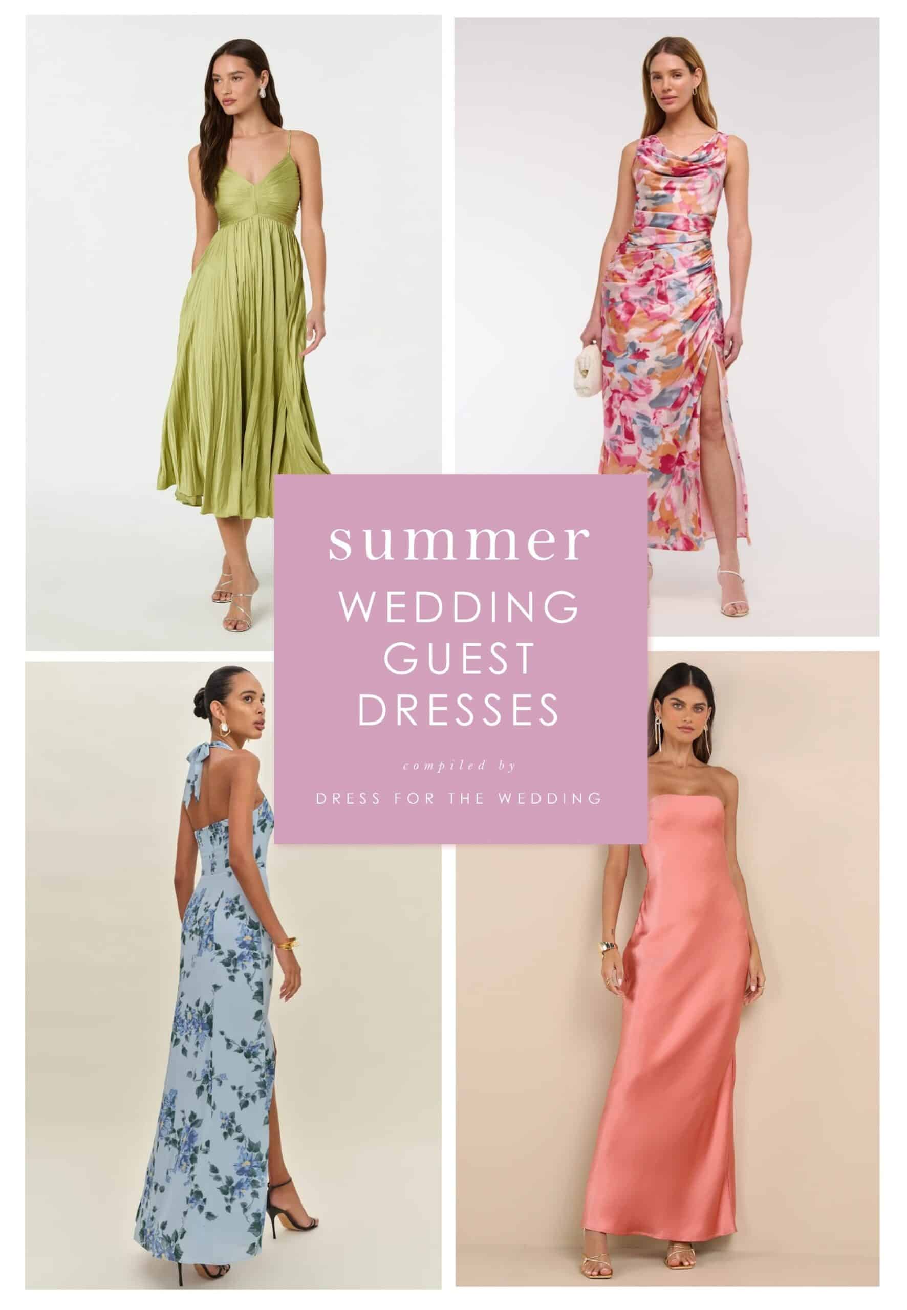 wedding guest dresses for hot weather