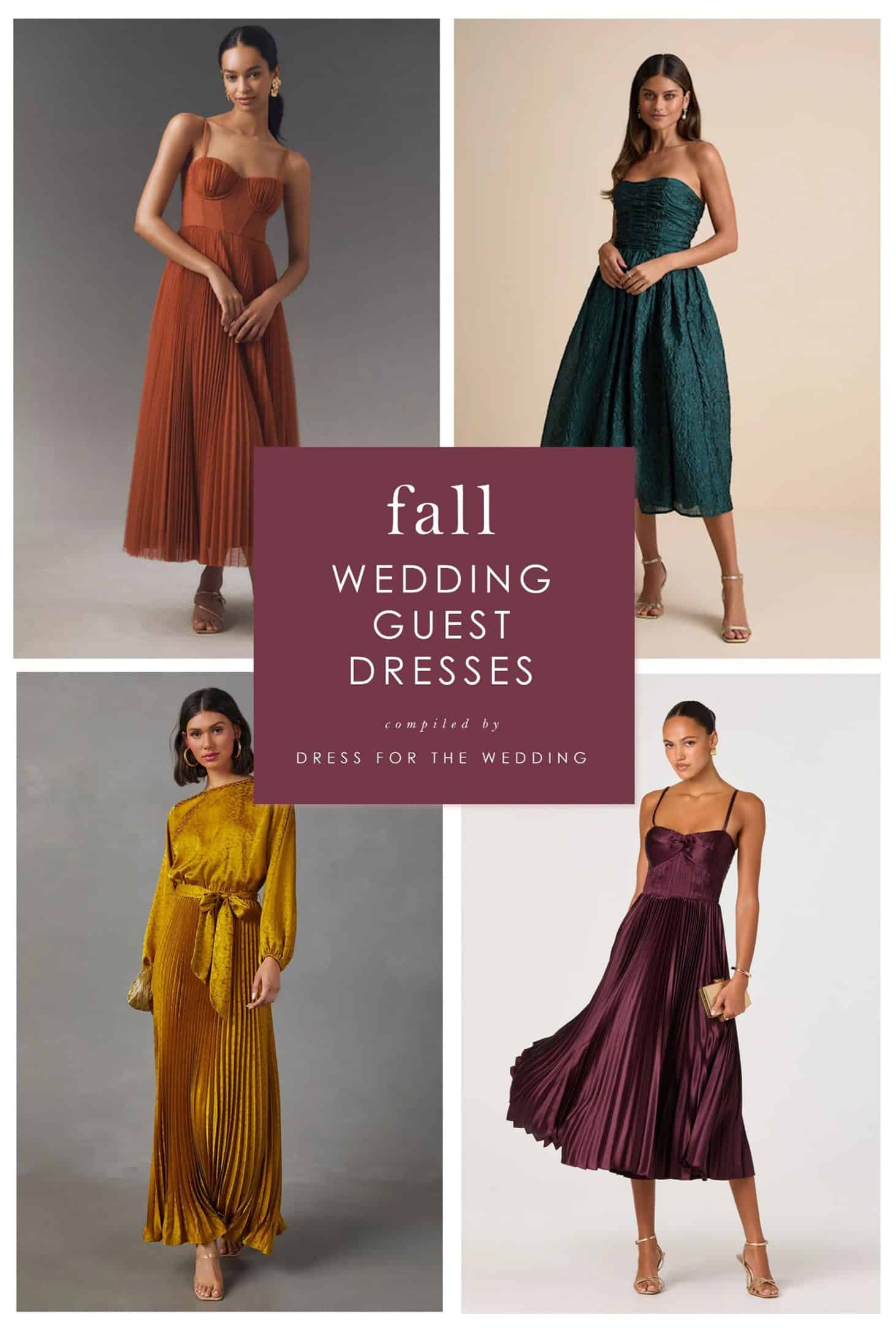 75 of the Best Fall Wedding Guest Dresses - Dress for the Wedding