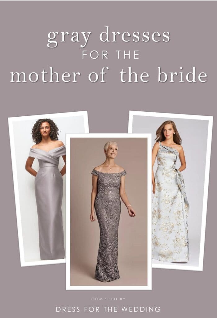 Silver or Gray Mother of the Bride Dresses - Dress for the Wedding Silver or Gray Mother of the Bride Dresses - Dress for the Wedding