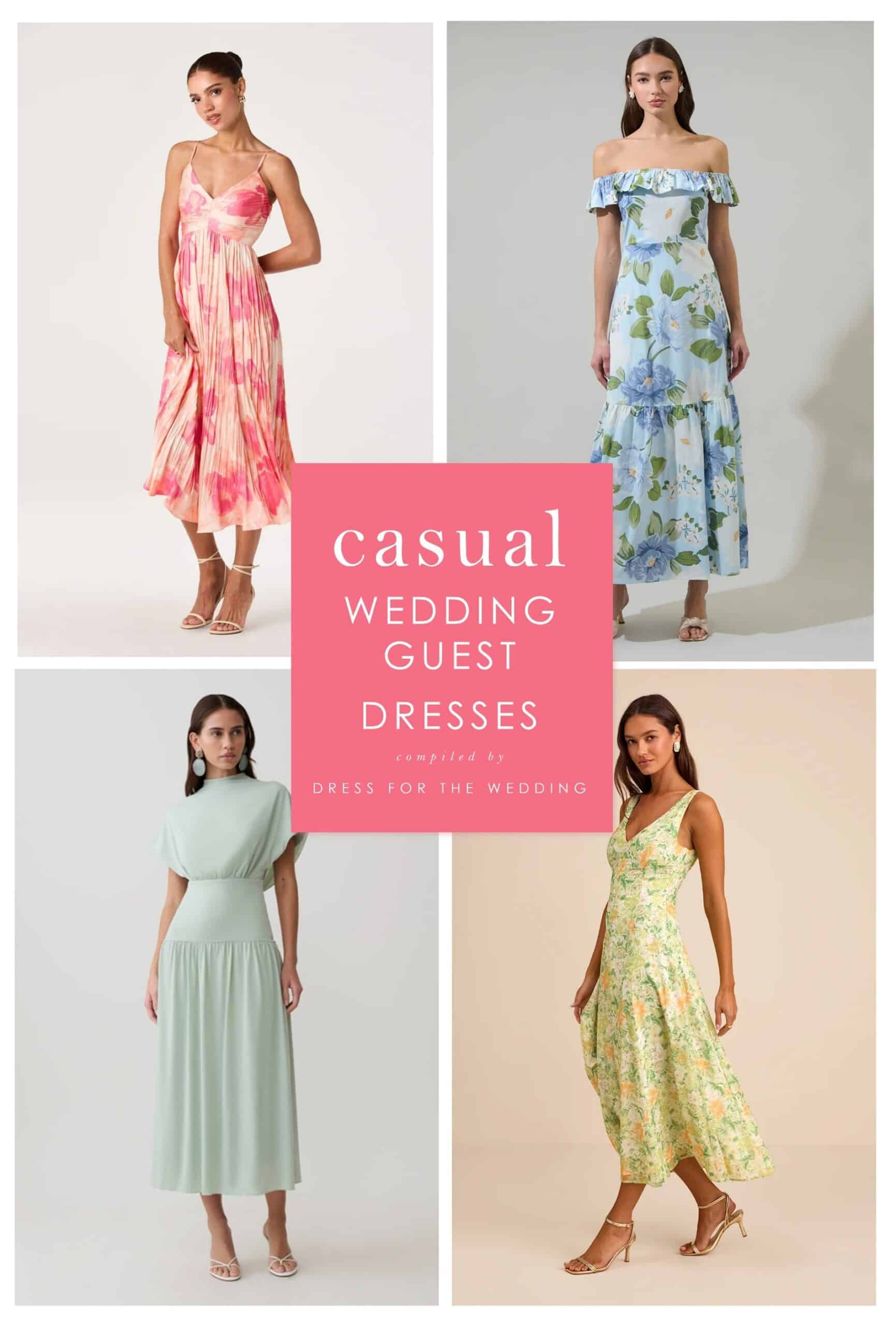 is a cotton dress too casual for a wedding What to Wear to a Casual Wedding
